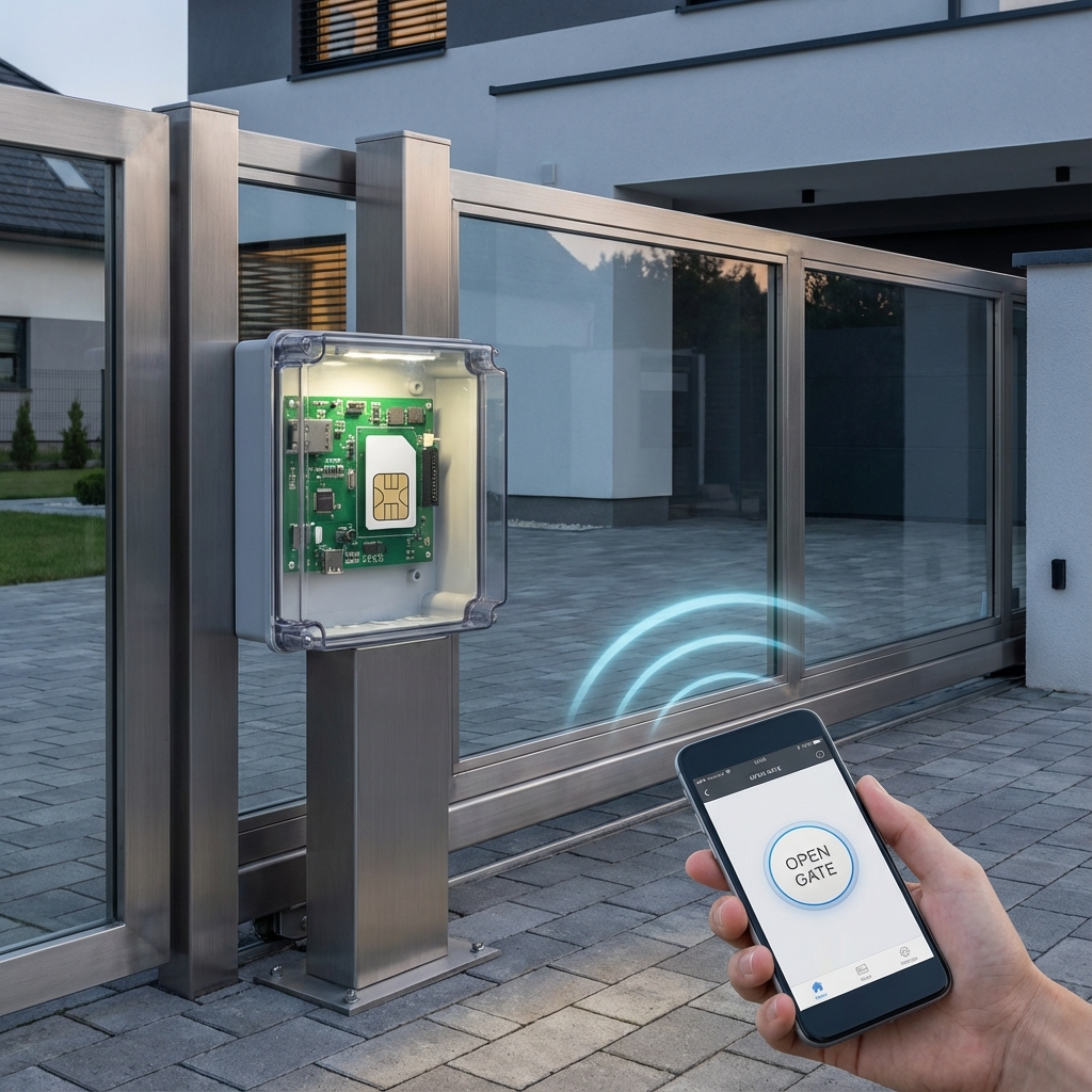 GSM Uzaktan Açma-Kapama Modülü